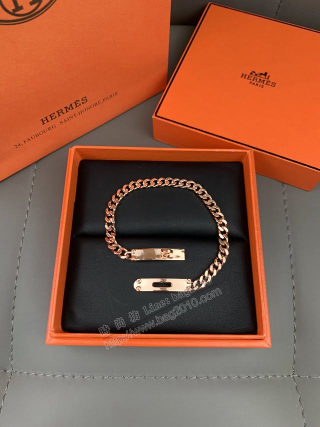 Hermes首飾品 愛馬仕Kelly Clochette手鏈 Hermes經典男女款手鏈  zgh1575